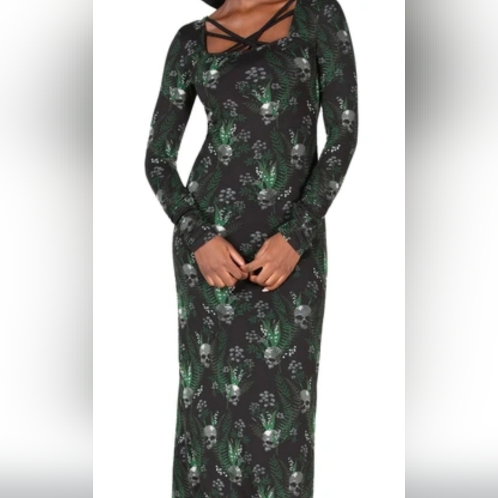Killstar Muerto Lilly maxi dress size XL